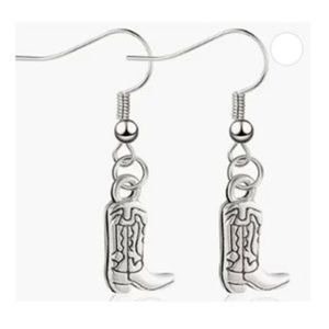 Western Boots Alloy Earrings
